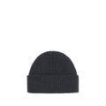 AMI Paris Gray Wool Beanie