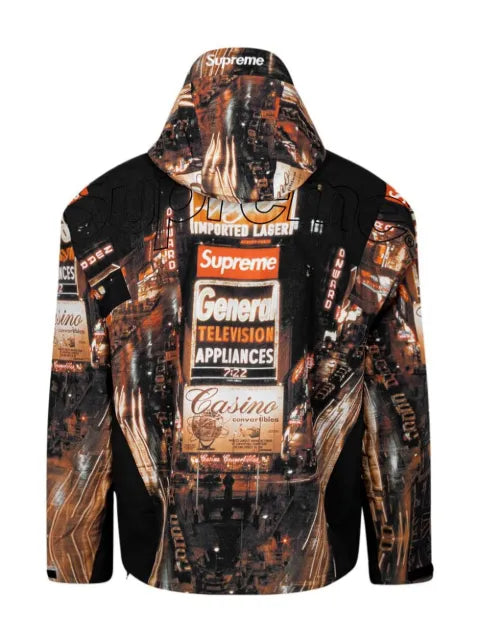 Supreme x The North Facetaped seam shell jacket