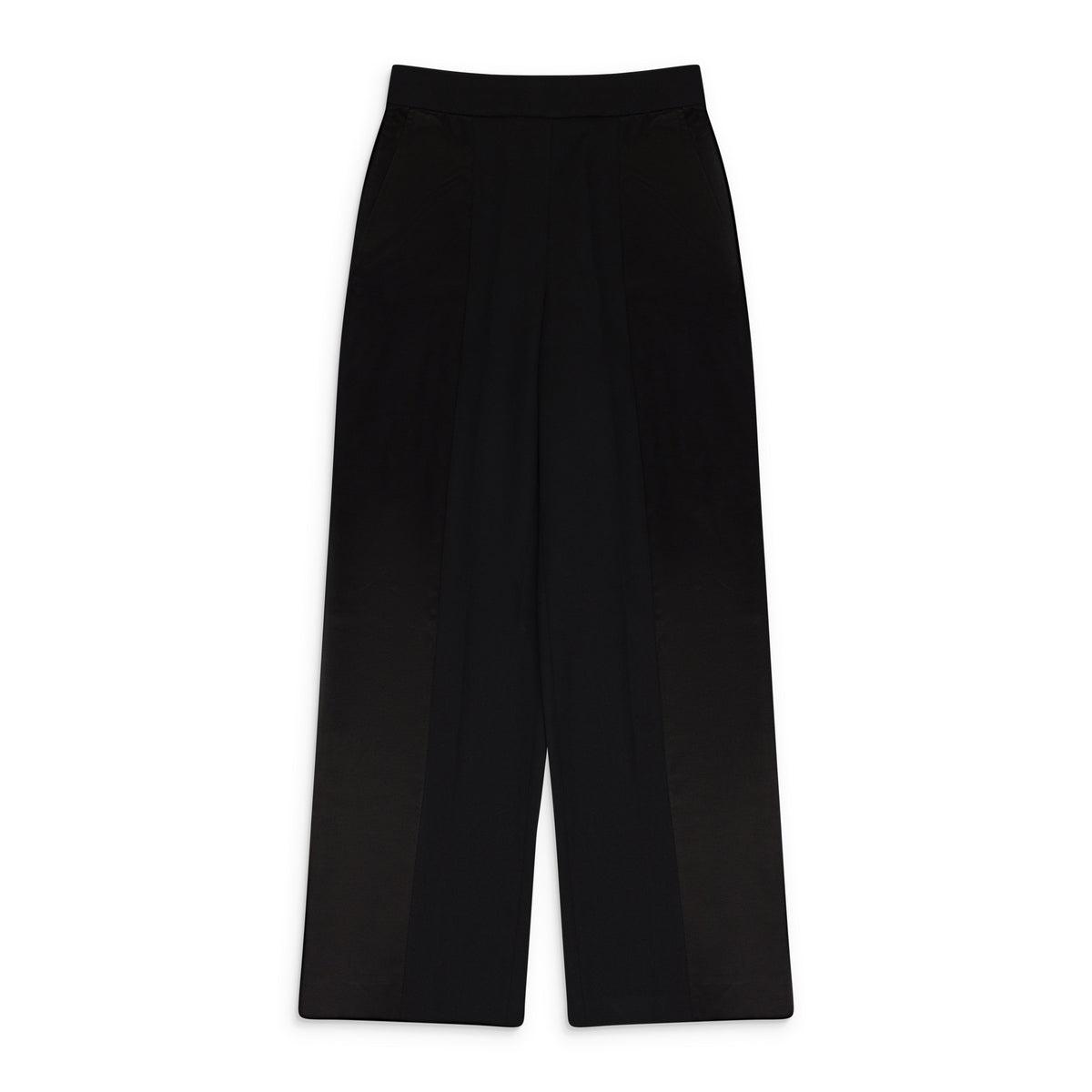 BLACK CIGARETTE STRAIGHT-FIT PANT