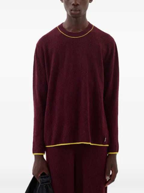 Sunnei round-neck long-sleeve sweater