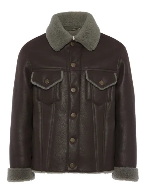 Maison Margiela fur-collar jacket