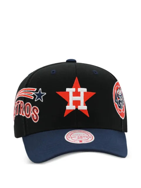 Mitchell & Ness x MBL Astros Cooperstown embroidered baseball cap