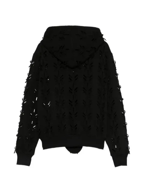 JUNTAE KIM laser-cut hoodie