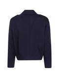 Emporio Armani button-up wool jacket