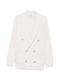Gran Sasso double-breasted ribbed-knit cardigan