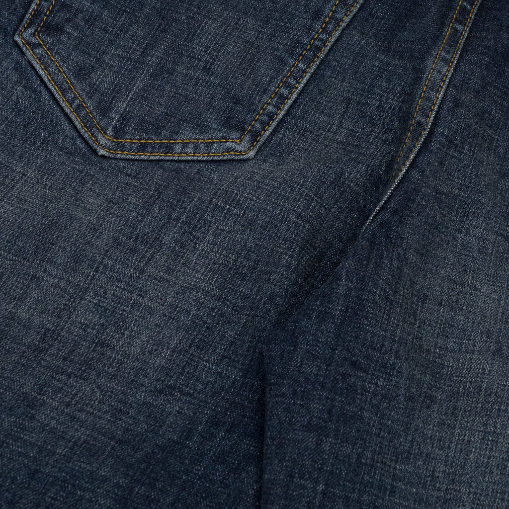 Blue Vintage Dark Indigo Aged Jeans