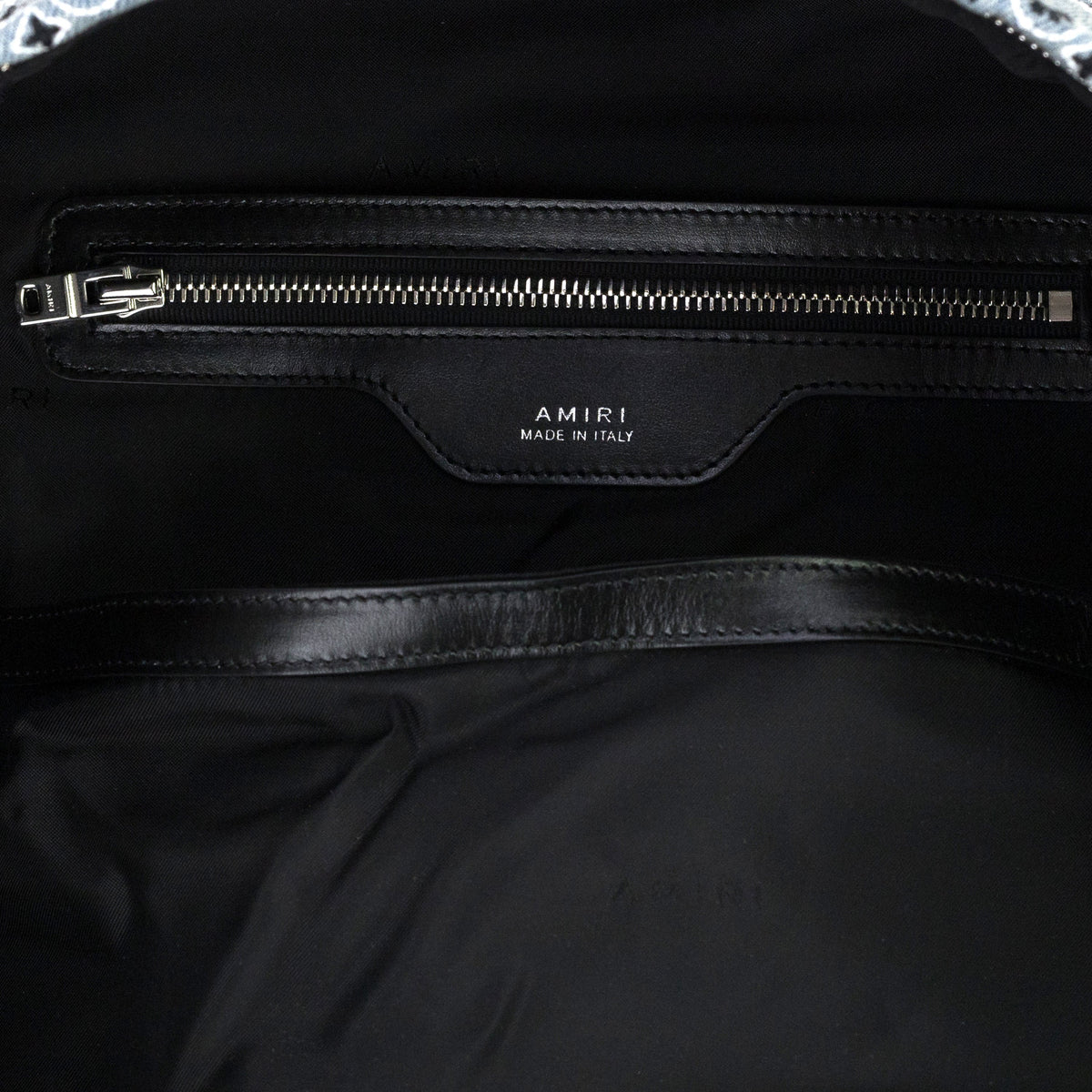 Clay Indigo BANDANA DENIM BACKPACK