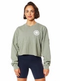 CROPPED SPIRIT JERSEY SAGE