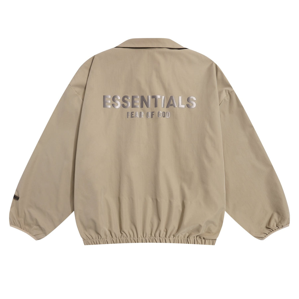Fear of God Essentials Half-Zip Windbreaker Jacket