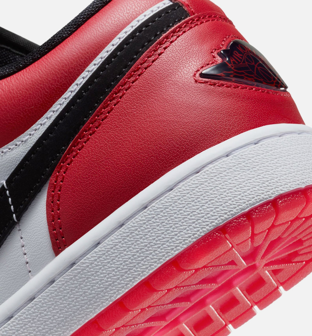 Air Jordan 1 Low SE Men's Sneakers - White / University Red / Black