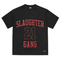 Corteiz x Slaughter Gang 21 Savage Mesh T-shirt Black