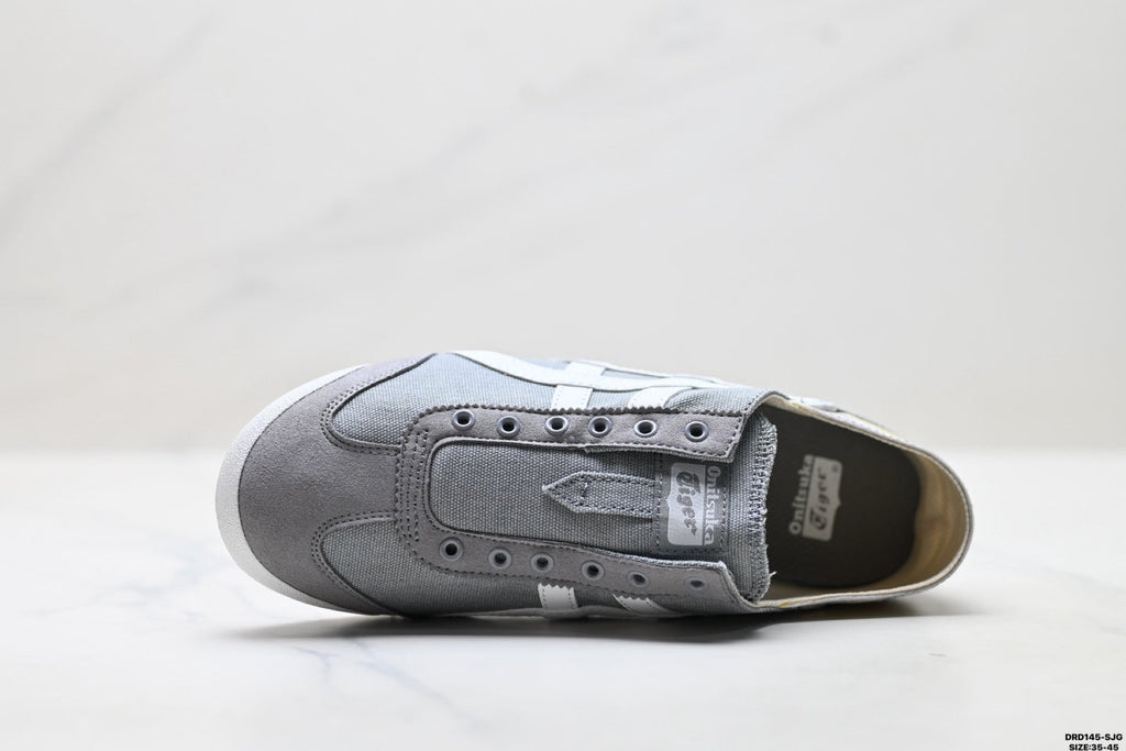 Onitsuka Tiger Retro Low Top Gray White Unisex Shoes Style 05