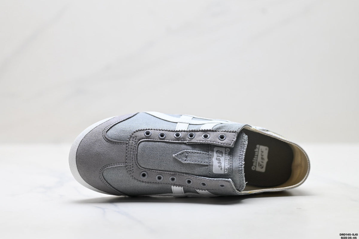Onitsuka Tiger Retro Low Top Gray White Unisex Shoes Style 05