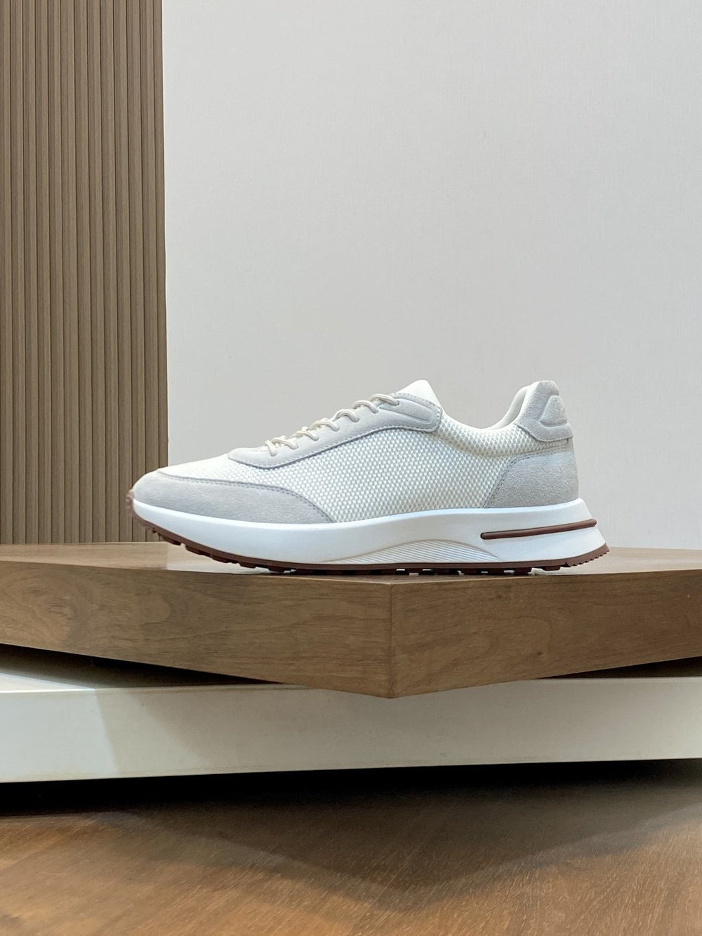 Loro Piana Men's Lace-Up Sneakers