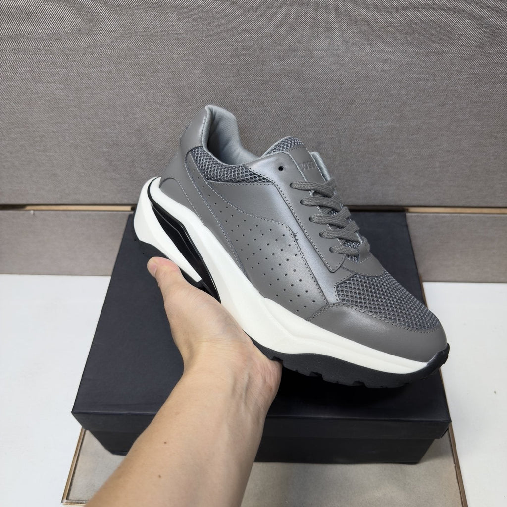 HUGO BOSS Mesh-Textured Casual Sneakers