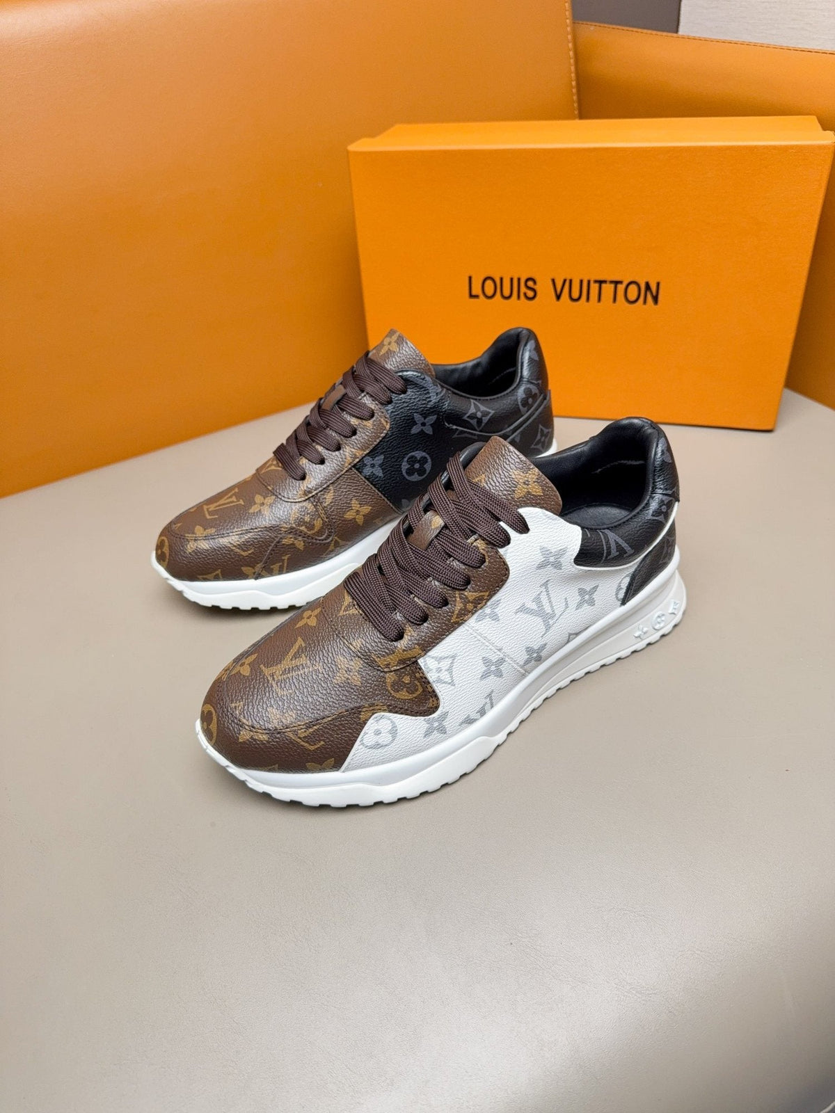 Louis Vuitton Monogram-Pattern Sneakers